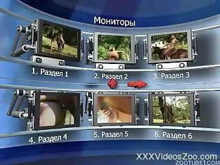 Nude women in hot zoophilia scenes, the best compilation