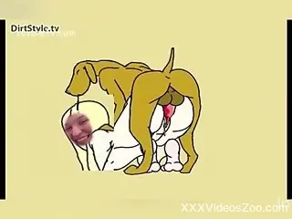 Nasty lady with a sexy face fucks her kinky pet