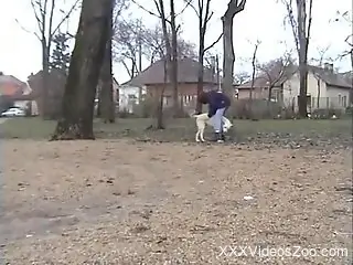 Lonesome lady takes a random dog to her place
