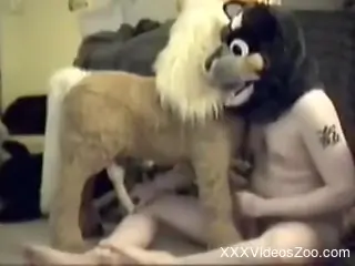 Insolent man shares his lustful zoophilia fetishes in great scenes